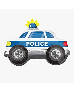 Μπαλόνια αστυνομικό αυτοκίνητο γαλάζιο 83 εκατοστά