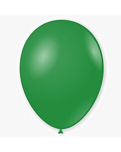 Μπαλόνια latex Πράσινο Σκούρο 12 ιντσών 15 τεμάχια