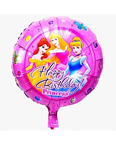 Μπαλόνι 18 inch foil Happy birthday Princess