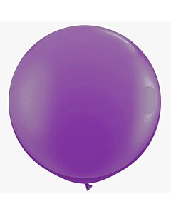 Μπαλόνι μωβ 1 μέτρο πλακέ