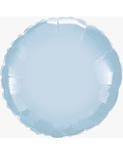 Μπαλόνι foil 18'' στρογγυλό γαλάζιο, Flexmetal
