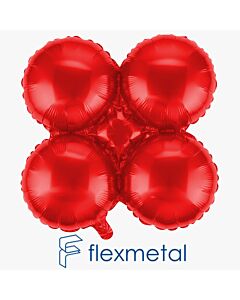 Μπαλόνια Γιρλάντας Κόκκινο Flexmetal