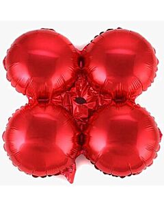 Μπαλόνι Γιρλάντας Κόκκινο (Basic Size) Foil Hi Quality