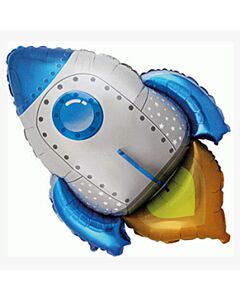 Μπαλόνια πύραυλος μπλε 83 εκατοστά