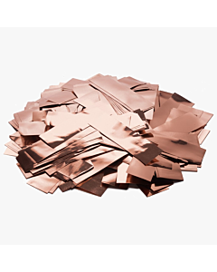 Κομφετί Glitter rose gold 2cm Χ 5cm συσκευασία (1 κιλό)
