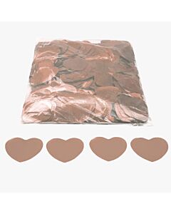 Καρδιά κομφετί Rose Gold συσκευασία (1 Κιλό)
