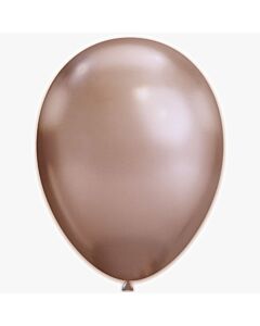 Μπαλόνια Rose Gold Extra Metallic Chrome 14 ιντσών, σε συσκευασία 15 τεμαχίων