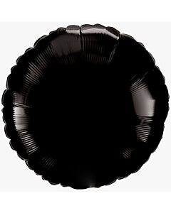 Μπαλόνι 18 ιντσών στρογγυλό μαύρο