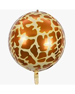 Μπαλόνι 22'' Σαφάρι Καμηλοπάρδαλη 4D - 55 εκατοστά