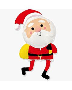 Μπαλόνι Άγιος Βασίλης Happy Santa 113 εκατοστά - Flexmetal (4764)