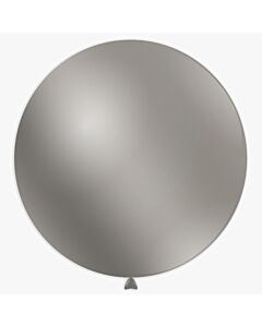 Μπαλόνι Ασημί Μεταλλικό 80 εκατοστά (Τεμάχιο)