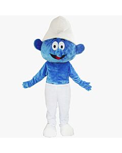 Στολή λούτρινη μασκώτ Στρουμφ