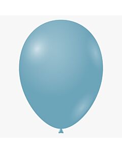 Μπαλόνια 12 ιντσών ματ Γκρι Μπλε Steel Blue (15 τεμάχια)