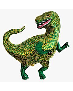 Μπαλόνια δεινόσαυρος T-REX τυραννόσαυρος κίτρινο πράσινο 83 εκατοστά