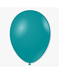 Μπαλόνια 12 ιντσών ματ τυρκουάζ σκούρο 15 τεμάχια