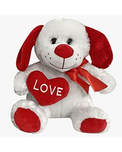 Λούτρινο Σκυλάκι LOVE 30 cm