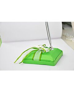 Βάση για στυλό γραφής &amp; στυλό inox βιβλίου ευχών (Λαχανί)