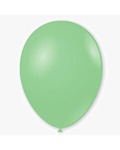 Μπαλόνια 12 ιντσών ματ πράσινο μέντας 15 τεμάχια