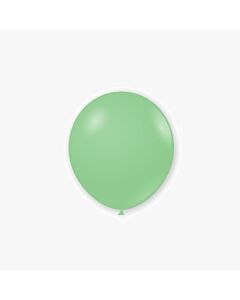 Μπαλόνια 5 ιντσών ματ πράσινο μέντας μπεμπέ 30 τεμάχια