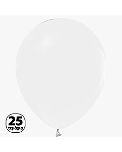 Μπαλόνι 12'' (30cm) Λευκό Ματ (25 Tεμάχια) - Marco Polo Quality Balloons