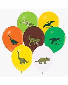 Μπαλόνια 12,5'' Δεινόσαυροι (15 τεμάχια)