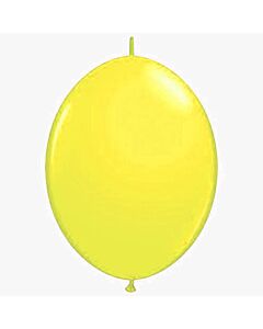 Μπαλόνι λάτεξ 14 ιντσών γιρλάντας με 2 άκρες κίτρινο 15 τεμάχια 