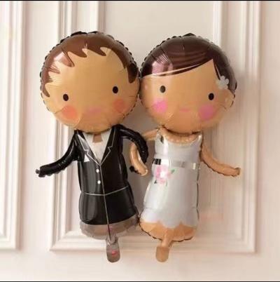 Μπαλόνι γαμπρός και νύφη