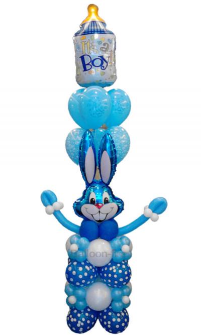 Μπαλόνια για γέννηση κωδικός | Ζ1